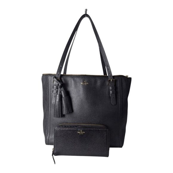 KATE SPADE Orchard Street Maya Pebbled Leather Tote And Wallet Set - Picture 2 of 12